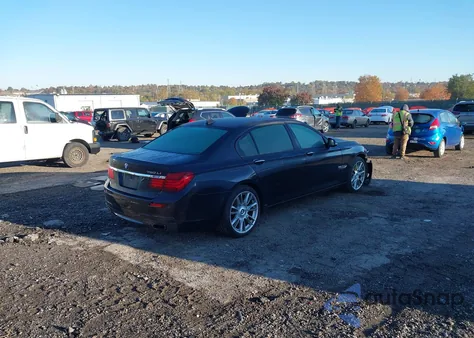 2013 BMW 750Li xDrive z USA, uszkodzony, nr VIN WBAYF8C52DD139937